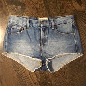 Zara denim shorts